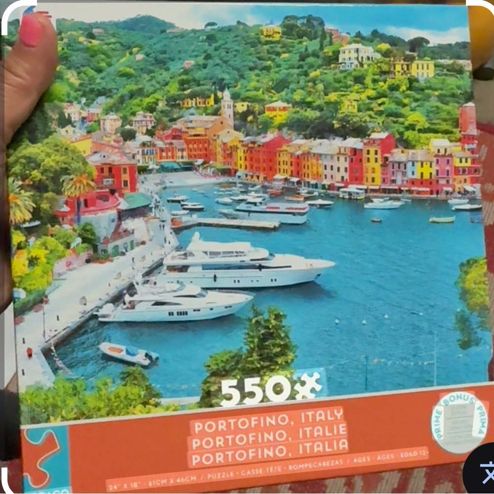 Ceaco Portofino Italy 550 pc Jigsaw Puzzle